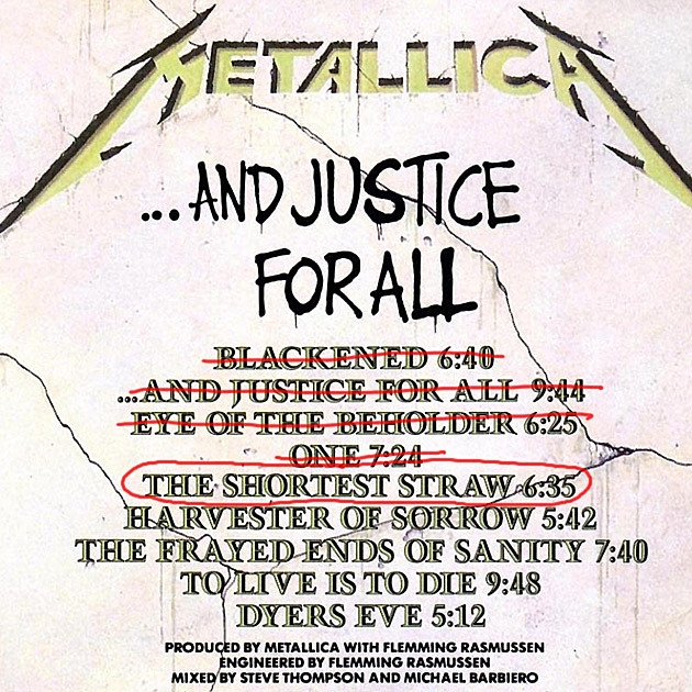 METALLICA / LIVE : FOUR ALBUMS - KILL / RIDE / PAPPETS / METALLICA