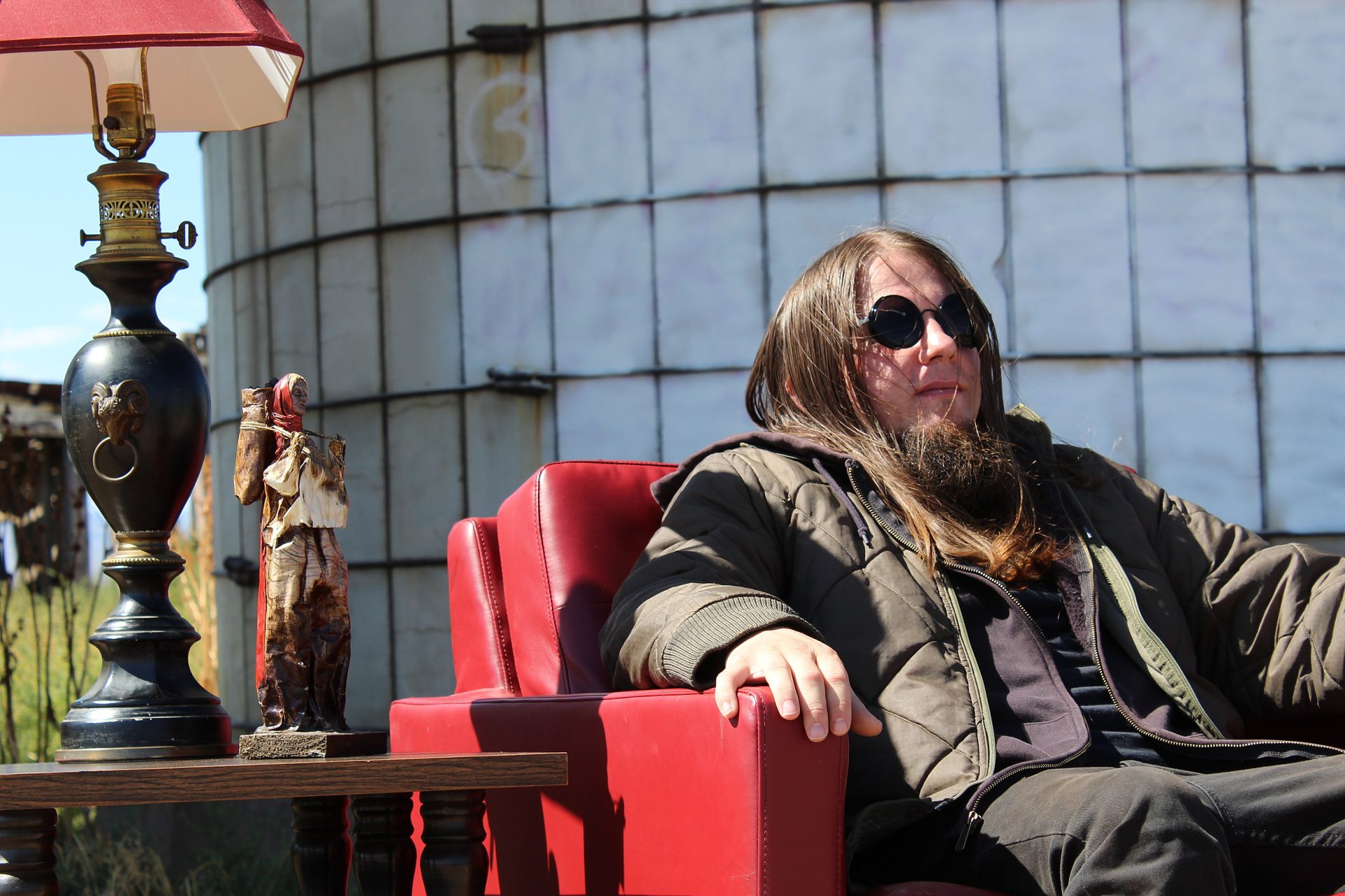 その他 Through Hell Oversized Tee in Cobalt Through Hell Oversized Tee in Cobalt