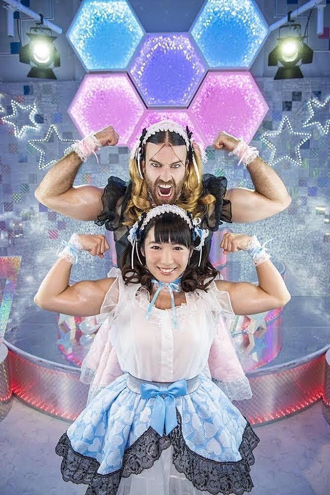 japanese metal guy in dress Metal, but cute': How a bearded stunt actor from Adelaide became a 'kawaii' icon in Japan